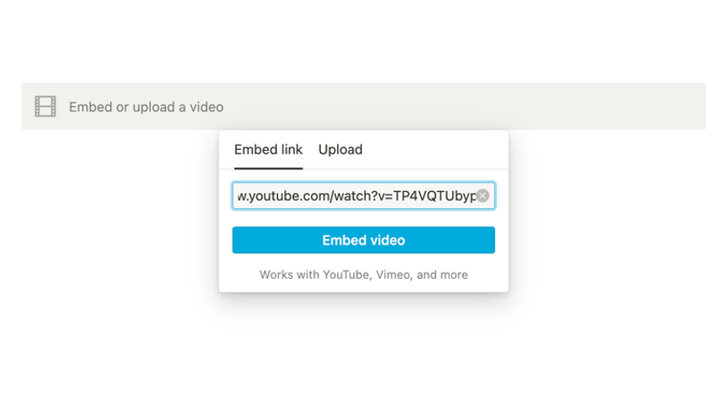 Embedoruploadavideo