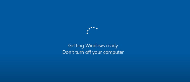Windows Updateの画面