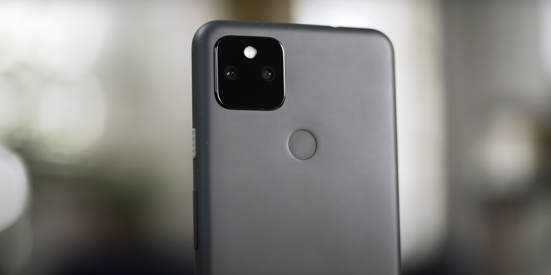Pixel5aのカメラ部分