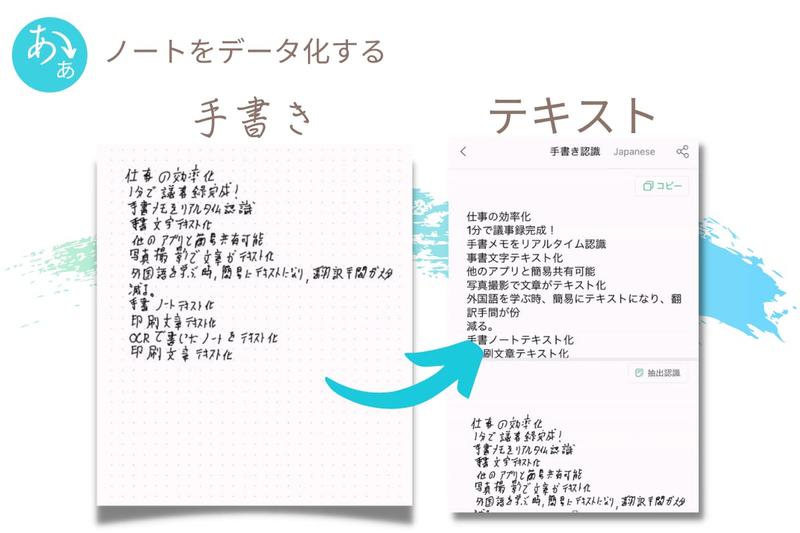 手書きノートを簡単デジタル保存。オフラインでも使えるデジタルペン