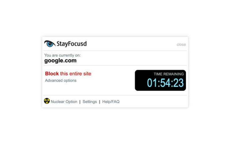 StayFocusd
