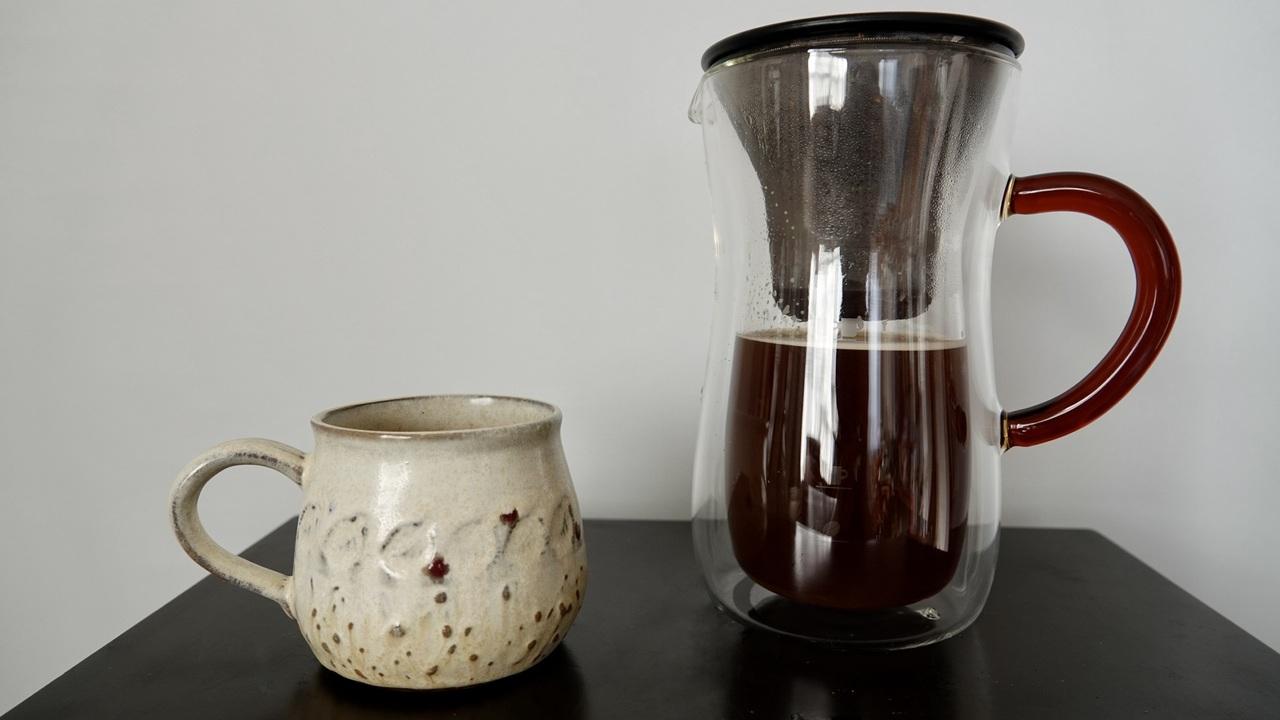 ボンマック ダブルウォールコーヒーカラフェセット&ダブルウォールマグ 