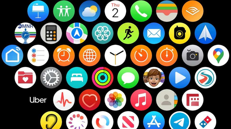Apple Watchトップ画面のアプリ