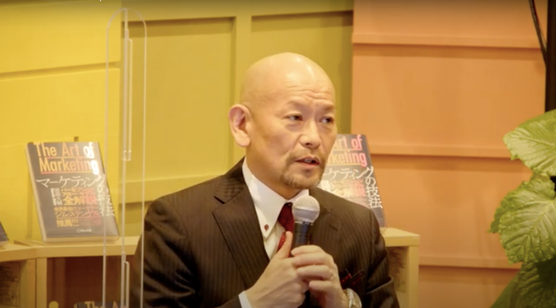 トークセッションにて組織の成長について語る音部さん