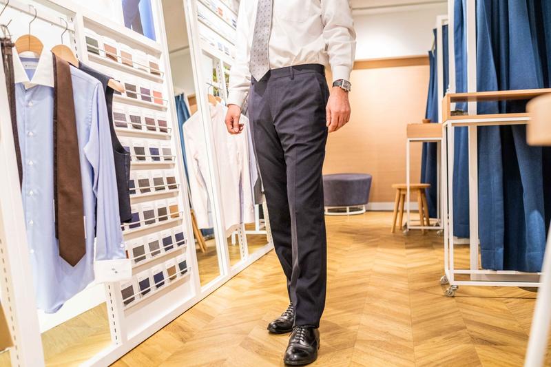 「ゲージ服」の段階で既にワクワク! ここからさらに理想的なデザイン・シルエットを探る。