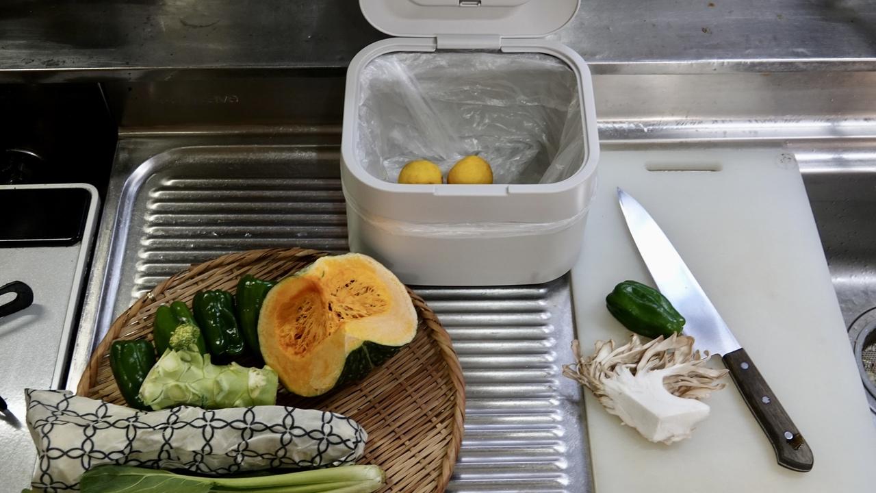 暖かくなってくると気になる生ごみの処理。そこで、生ごみ専用ごみ箱を