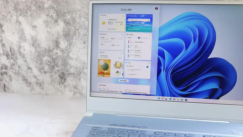 Windows11のタスクバー
