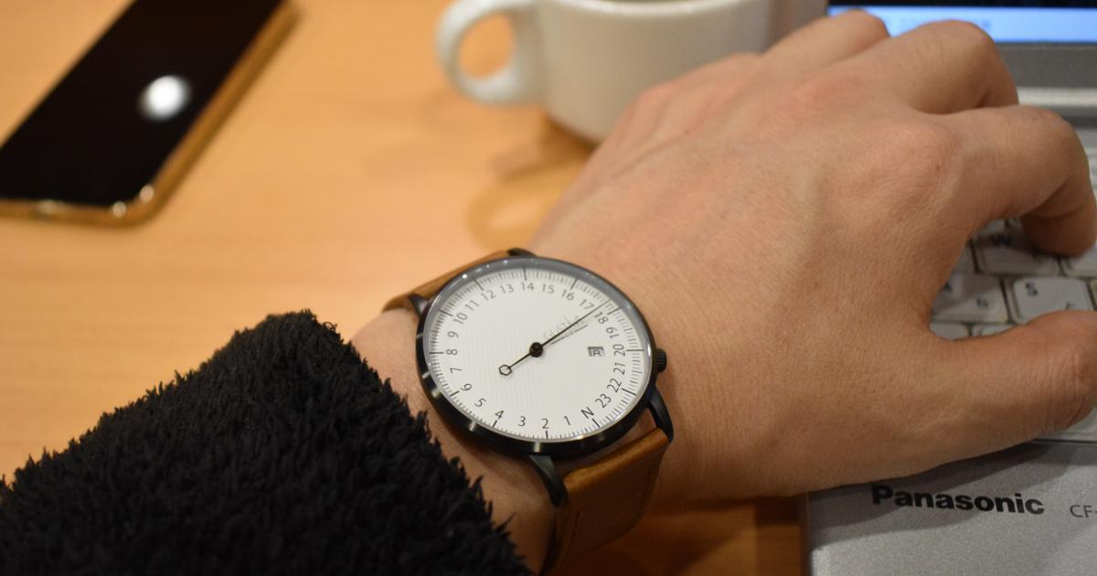 累計支援額1160万円！ 1日の流れがわかる24時間腕時計の魅力に迫る