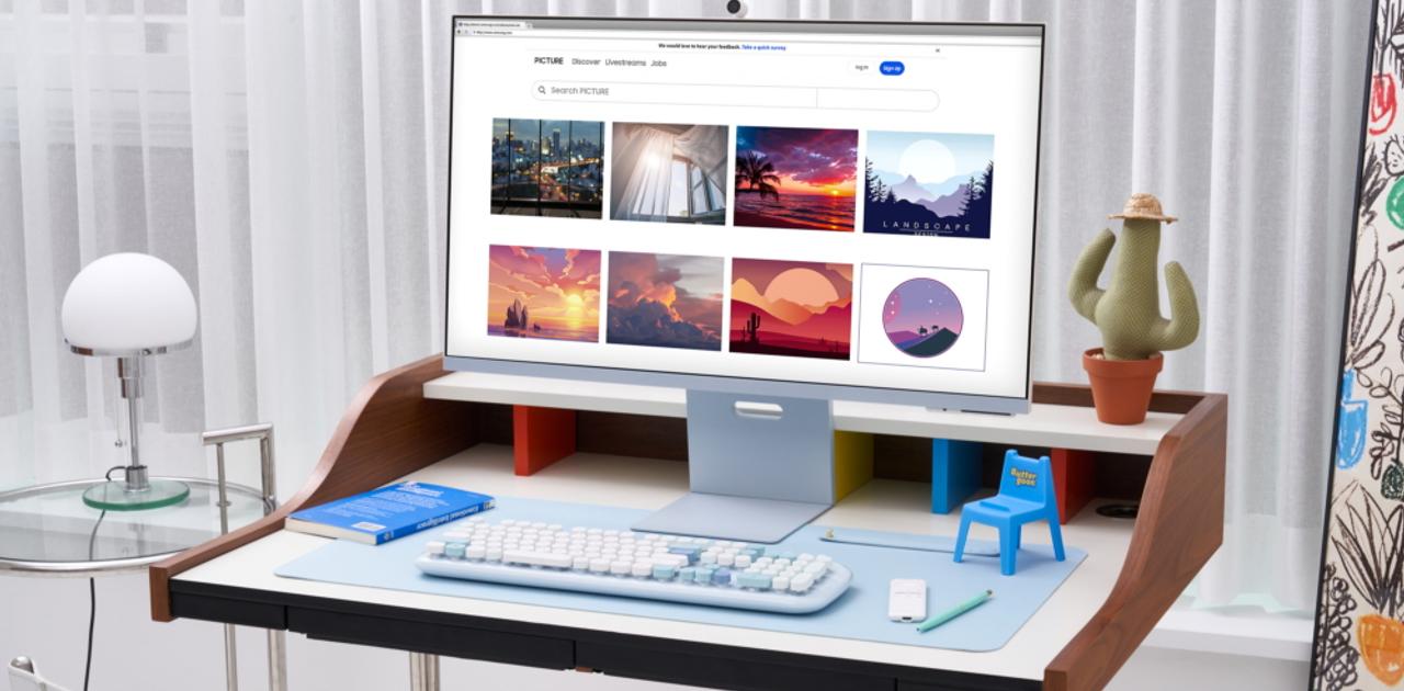 Samsungが「Smart Monitor M8」を発表。Appleの新型モニターと比較して 