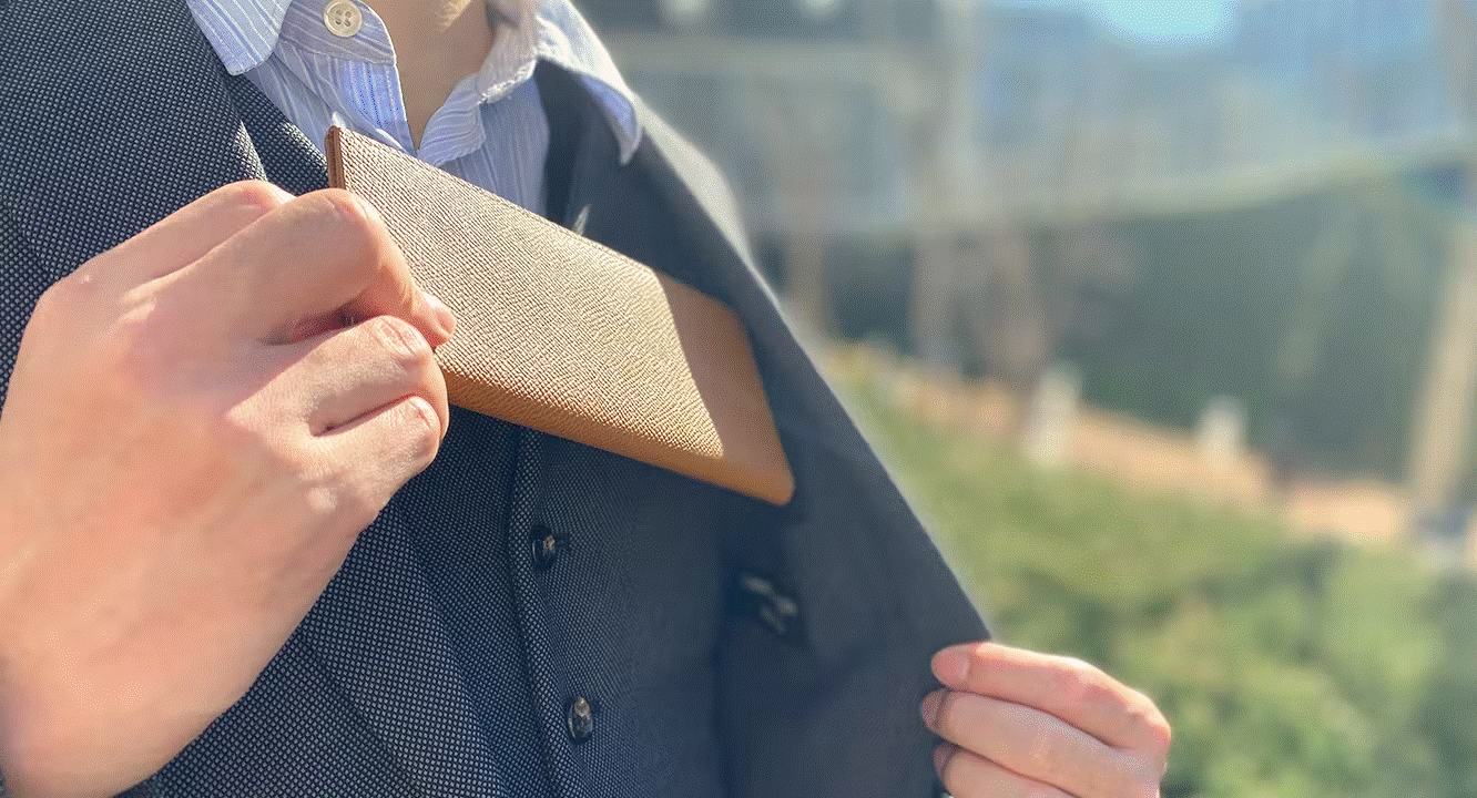 一万円札ジャストサイズ！ 究極にコンパクトな長財布「Minimalism Wallet Long」