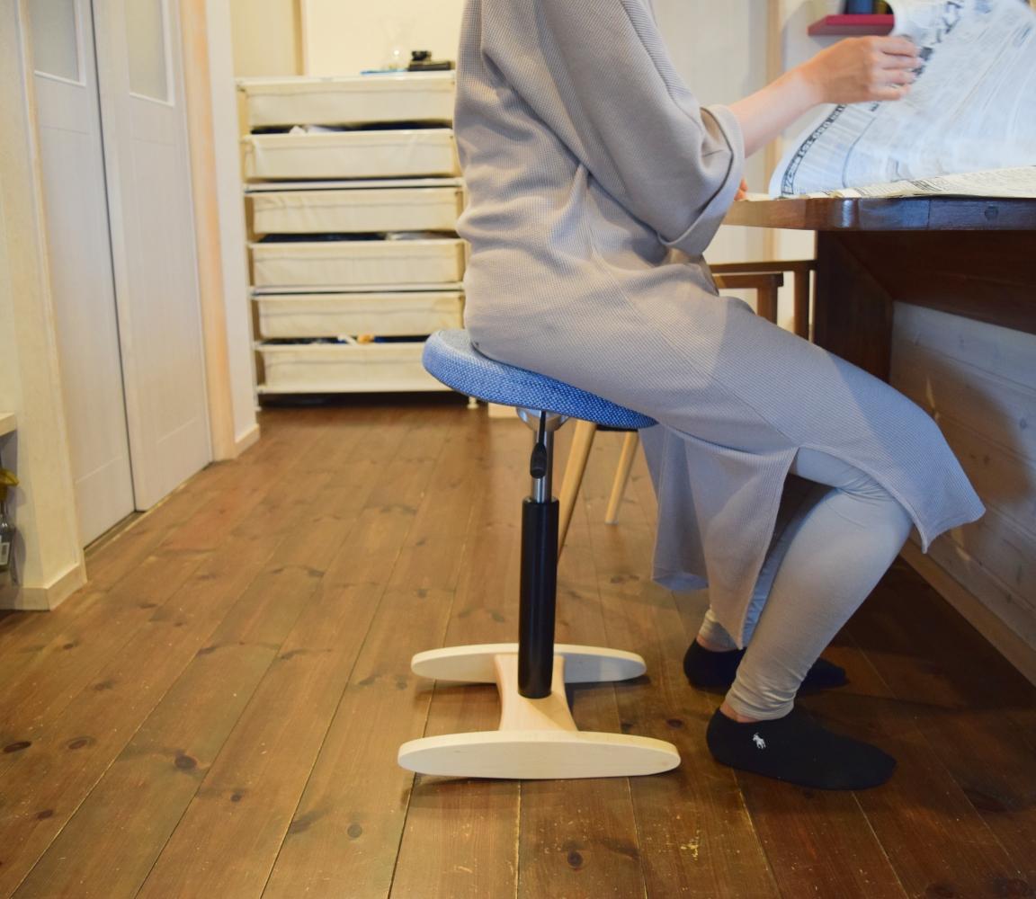 腰痛対策・姿勢改善に！ 歩くように座れる椅子「バランス シナジー」を 
