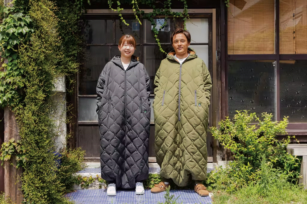 この春のキャンプに！ 着たまま動ける新発想な寝袋が終了間近