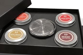 香りとスモークでウイスキーを演出。お酒を燻すウッドチップセット