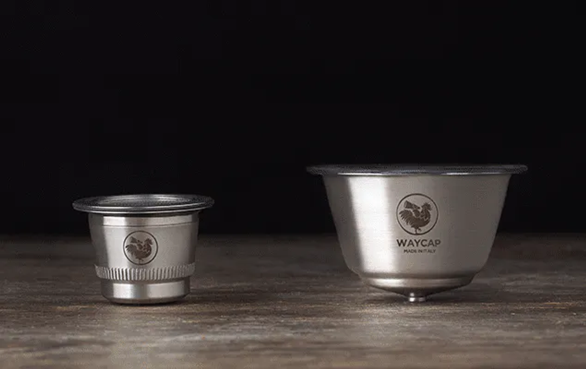 ドルチェグストで好きなコーヒー豆を楽しめるステンレスカプセル「Way