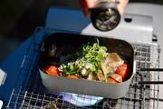 焦げ付きにくい！ノンスティック加工メスティンなら、初心者でもアウトドア飯を楽しめた