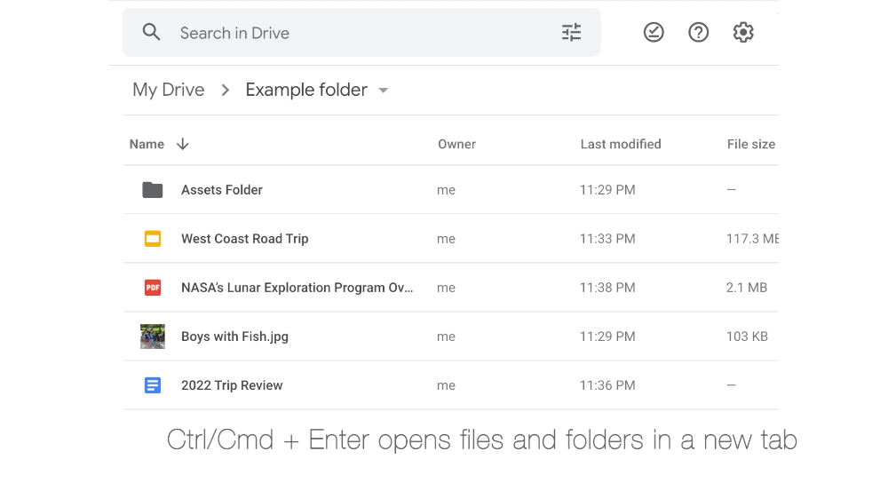 GIF: Google Workspace Updates