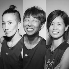 左から大西文(AYA)さん・布瀬可奈子さん・間根山麻美さん。