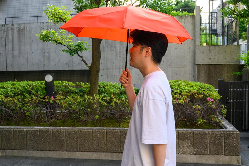 直径は55cm。晴雨兼用