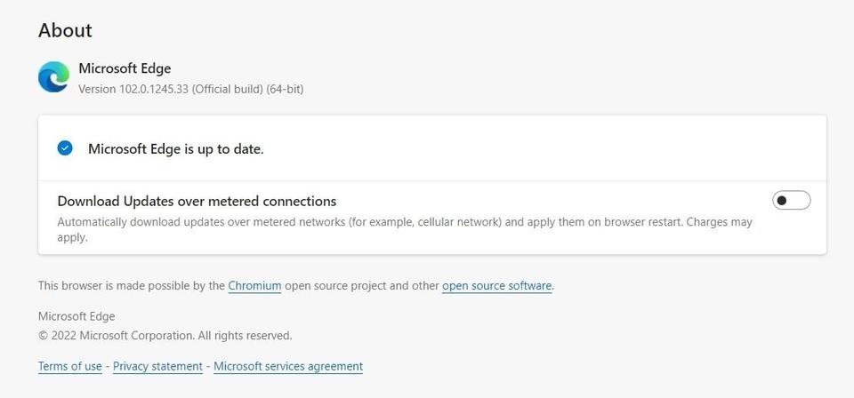 Microsoft Edgeについて