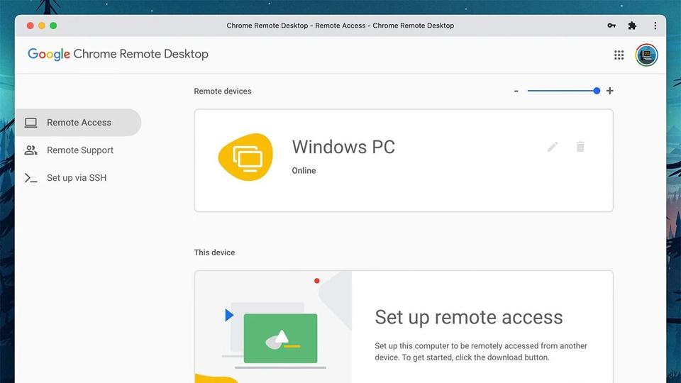 Chromeリモートデスクトップを使うと、macOSからWindowsに(またはその逆に)アクセスできる