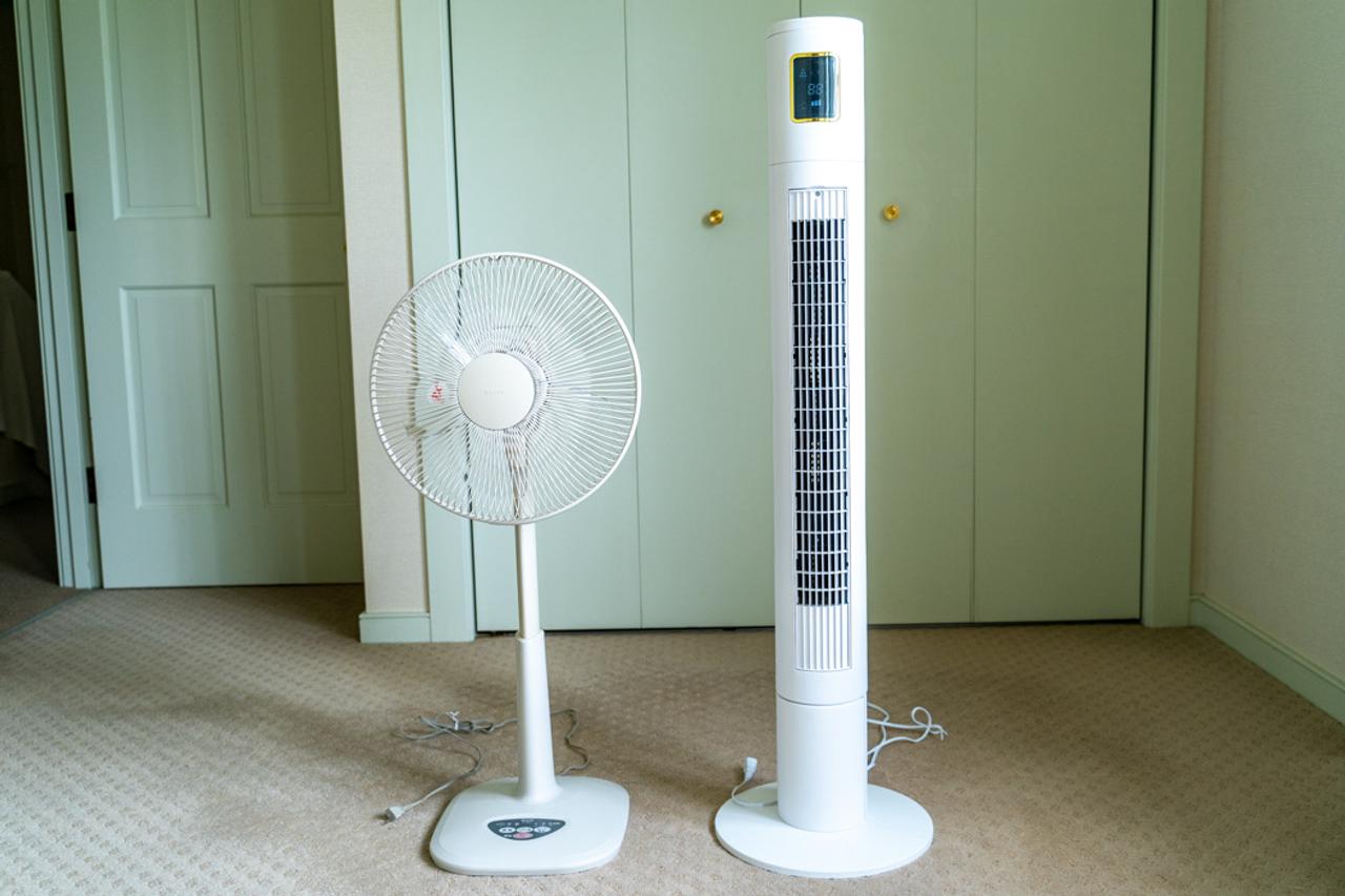 ワイドに涼しいだけじゃない。我が家が扇風機から縦型タワーファンに 