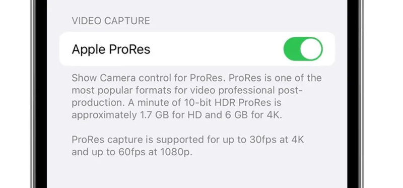 ProRes