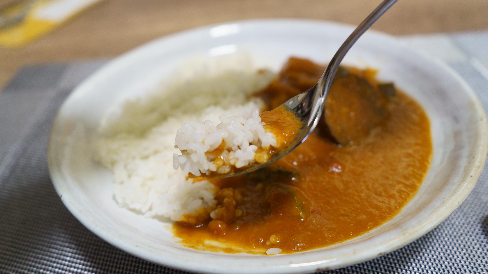 いつものカレーが食べやすく、もっとおいしく！ カレー特化型