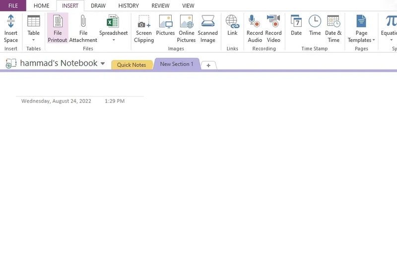 OneNoteでのテキスト抽出