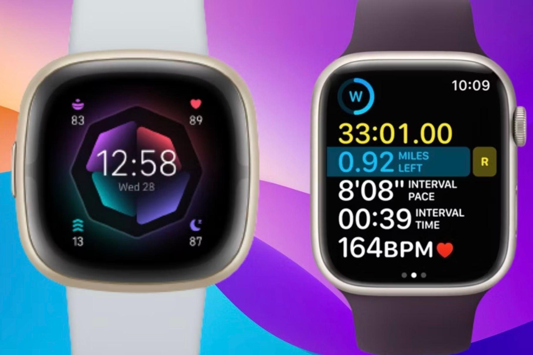 Fitbit Sense 2」も負けてない！「Apple Watch Series 8」と徹底比較し