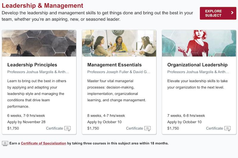 Screenshot: ライフハッカー・ジャパン編集部 via Harvard Business School