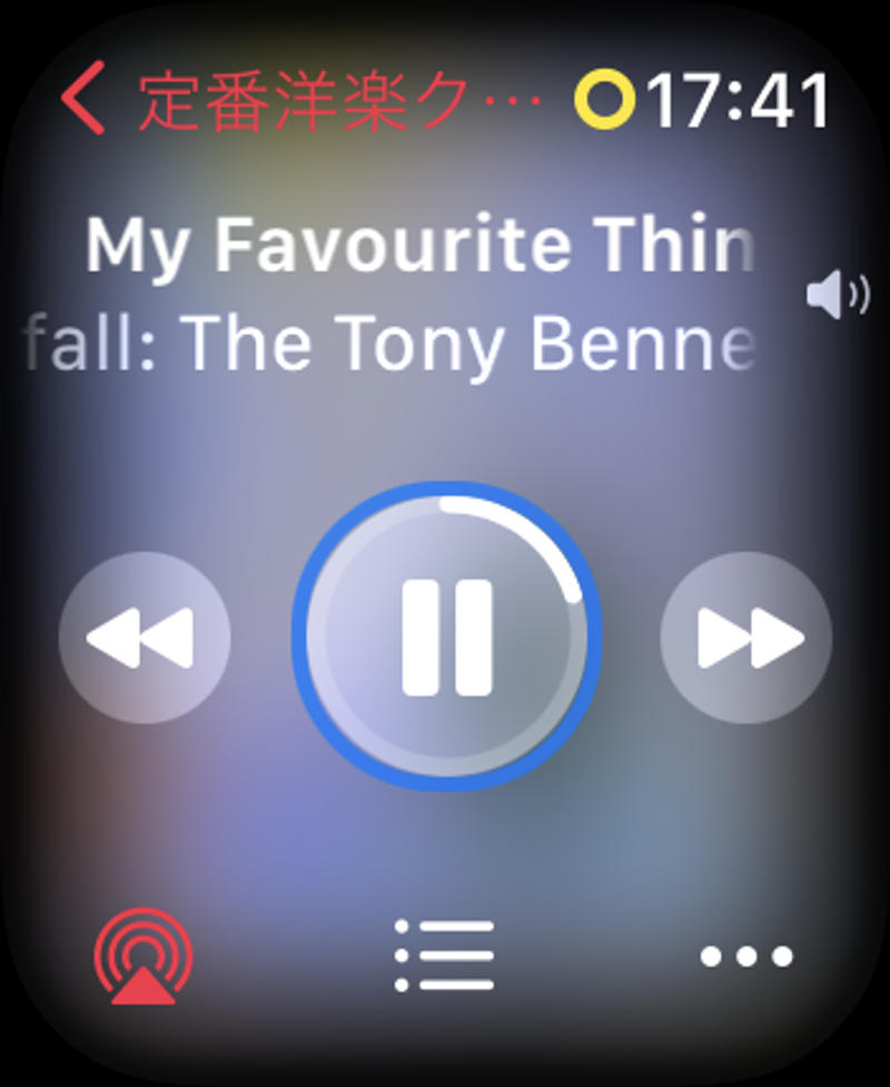 Screenshot: 酒井麻里子 via Apple Watch