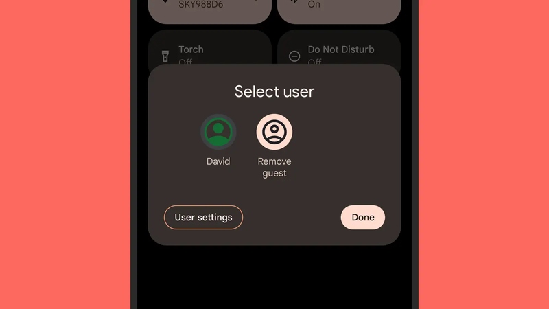 ゲストアカウントは、使い終わったら消去できます。
