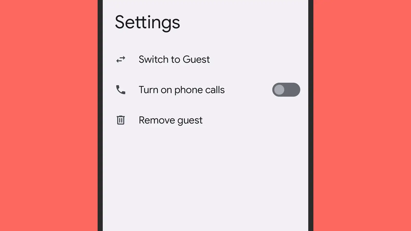 ゲストへの電話の有効・無効を設定できます。