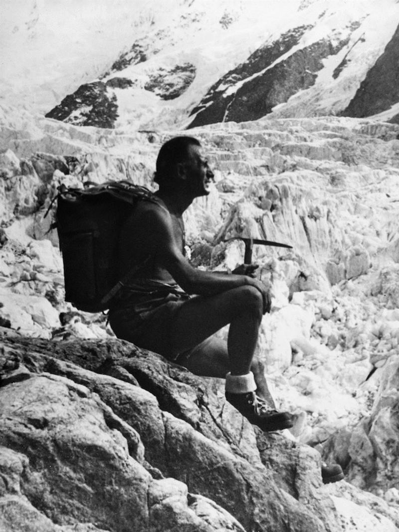 創業者のヴィターレ・ブラマーニ氏。登山家からのフィードバックだけでなく、自身も自分がつくったソールを張った靴を履いて山を登り、製品の開発に生かした。