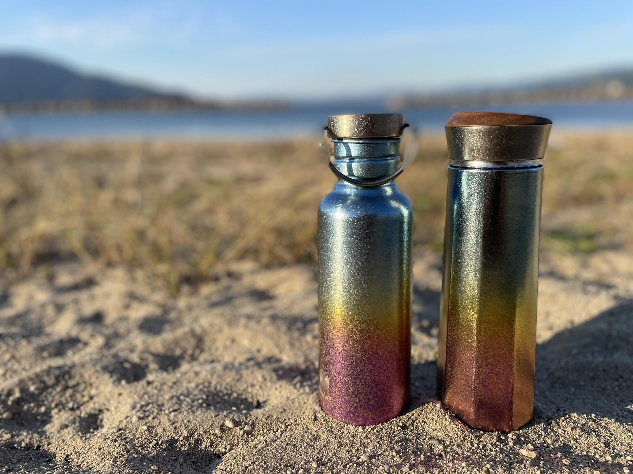 ドリンクボトルにピッタリ。純チタン製で味変しない携帯ボトル「TIWAVE