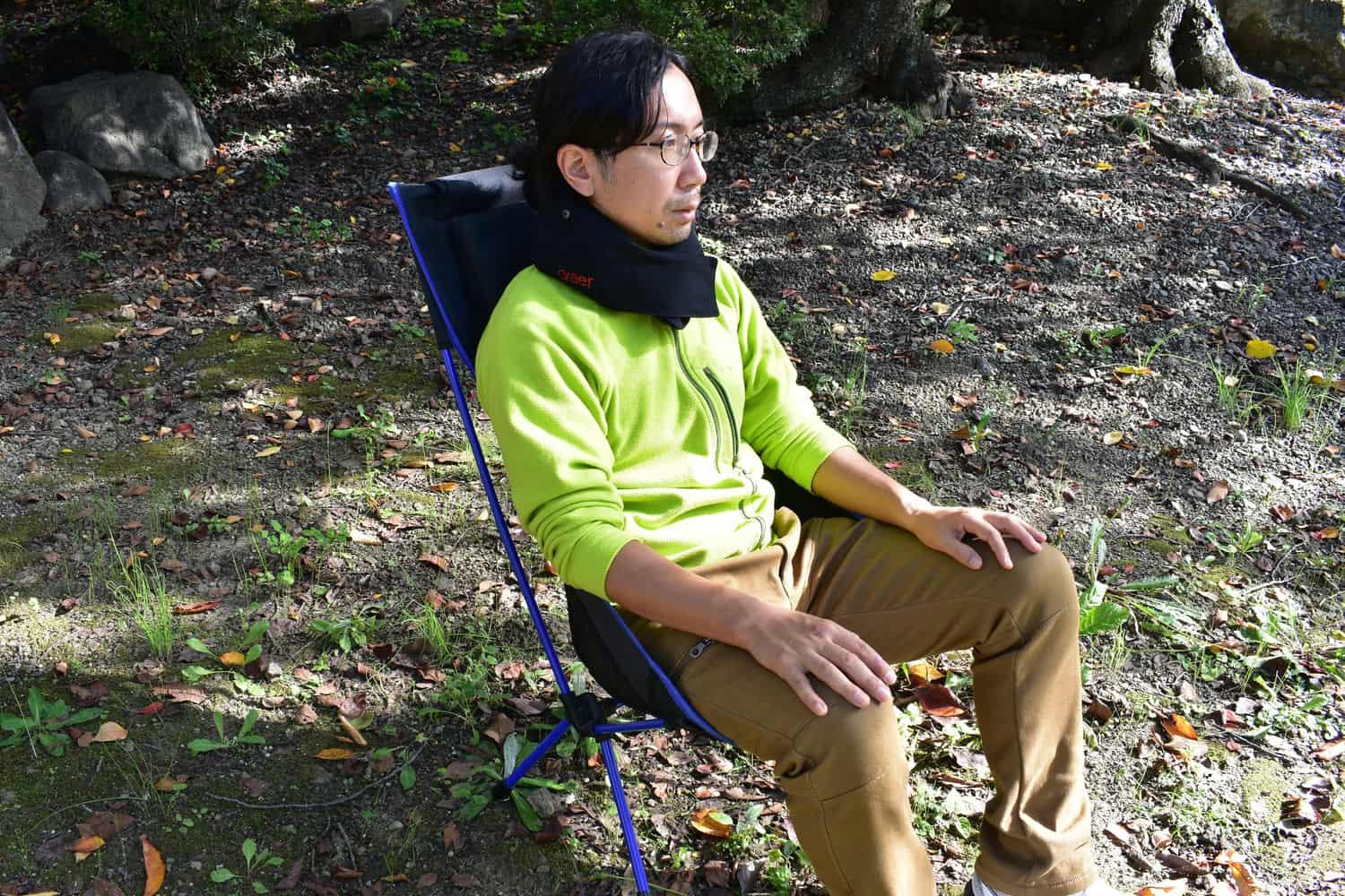 着て持ち歩く高性能ネックピロー！360°サポートで仮眠が良質に