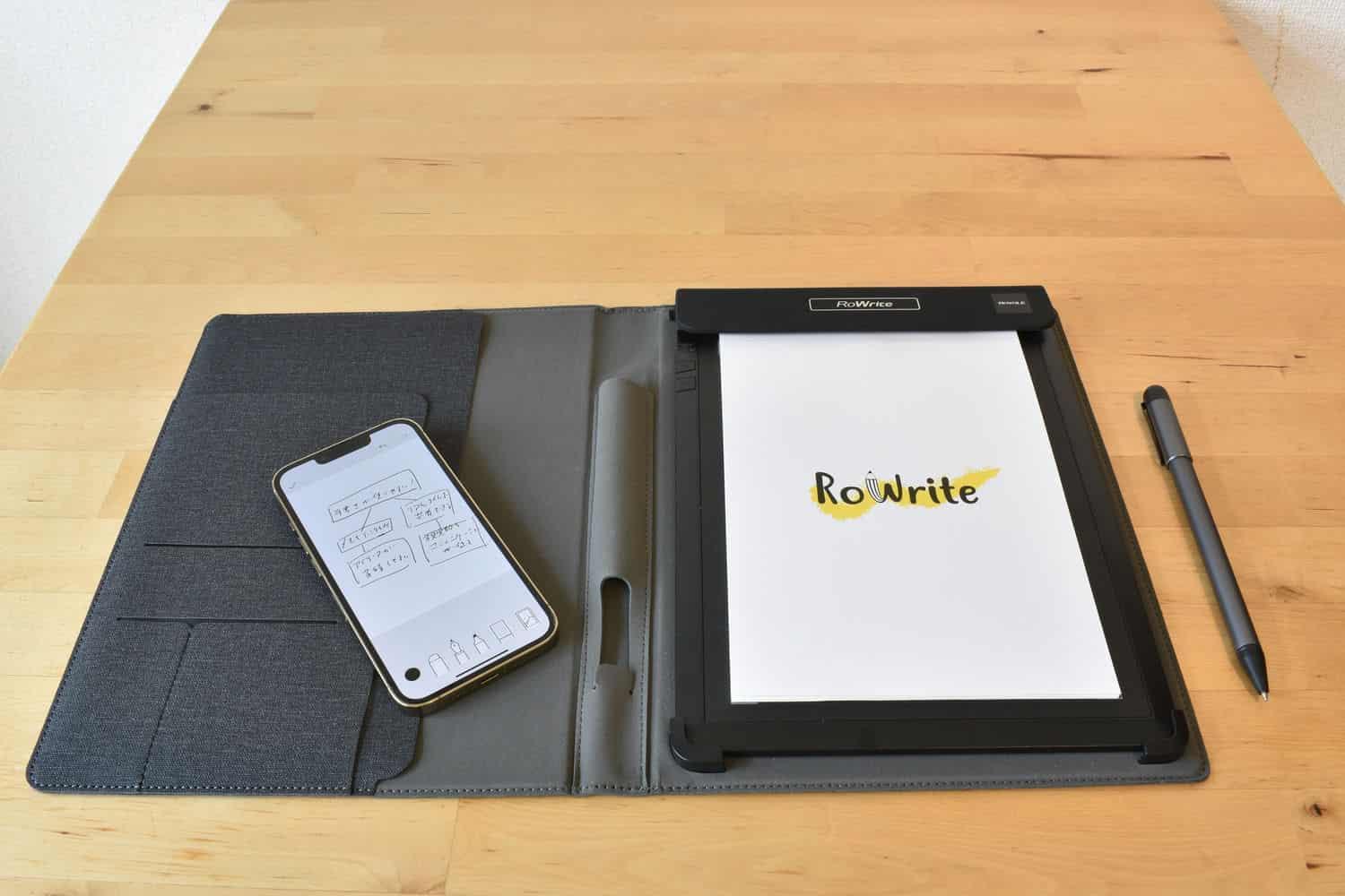 アナログメモ派に！手書きメモを即デジタル化・共有できる「RoWrite