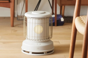 部屋の真ん中に置きたい暖房みっけ！Brunoから360度全方位型ファンヒーター｢Classic Stove｣が登場
