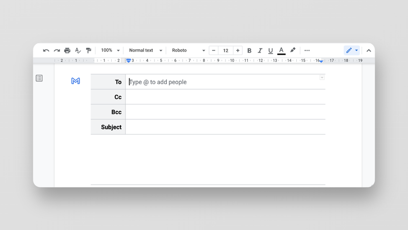Gmailの画面