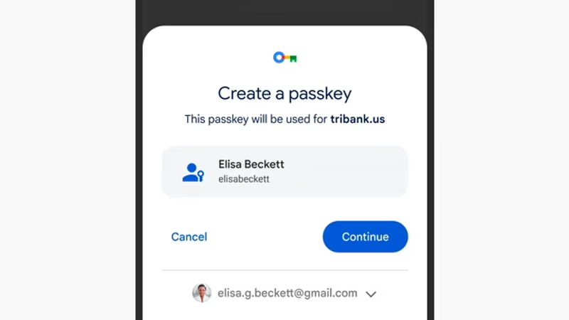 パスキーはAndroidとChromeでサポート
