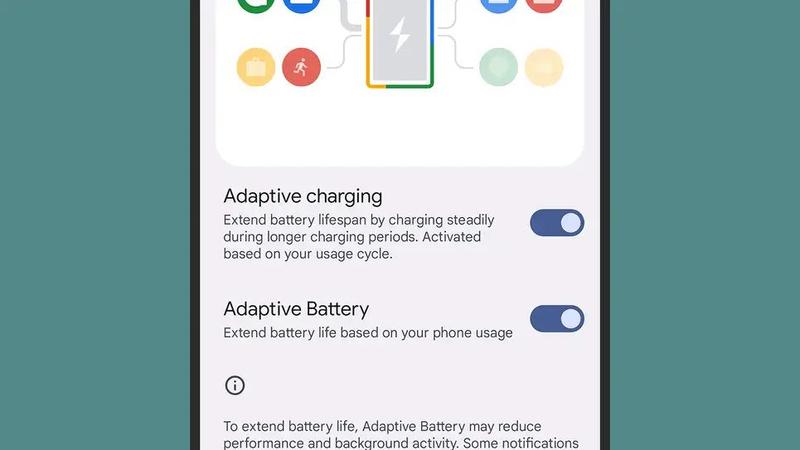 Androidのアダプティブ充電はトグルスイッチ1つでコントロールできる。