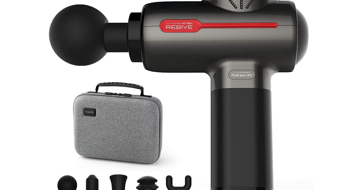 良品 MYTREX REBIVE ZEN ブラック 筋膜リリースガン マッサージ