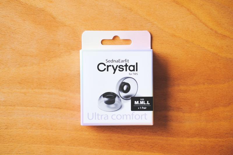 AZLA「SednaEarfit Crystal for TWS イヤーピース M/ML/Lサイズ各1ペア」 3616円（※Amazon参考価格）