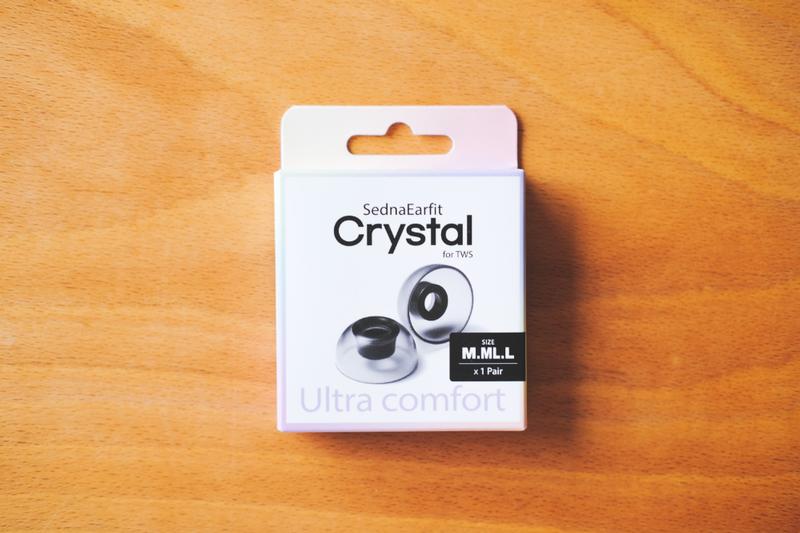 AZLA「SednaEarfit Crystal for TWS イヤーピース M/ML/Lサイズ各1ペア」 3616円(※Amazon参考価格)