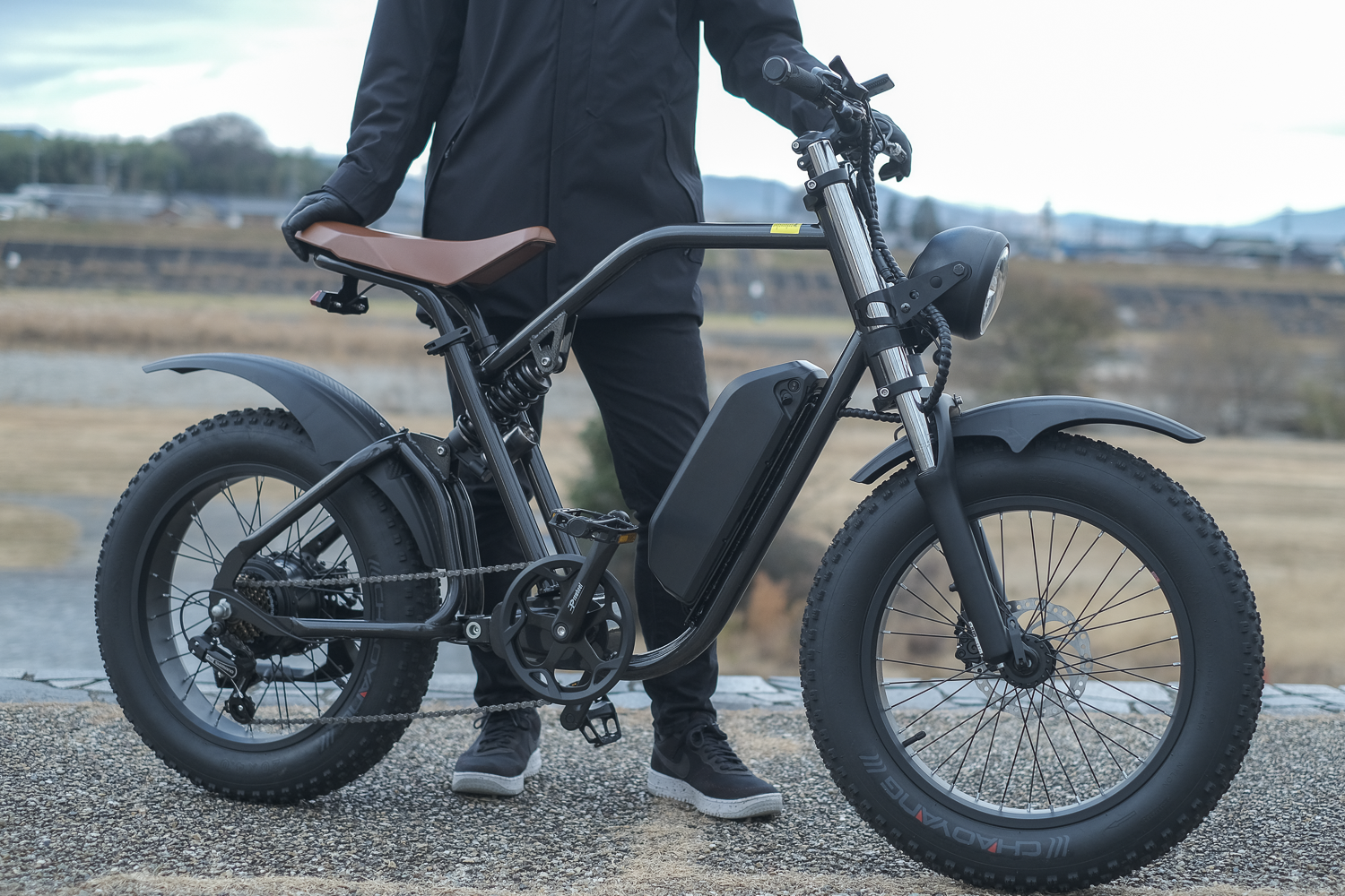 バイクのような存在感が個性的！ ワイルド極まる電動アシスト