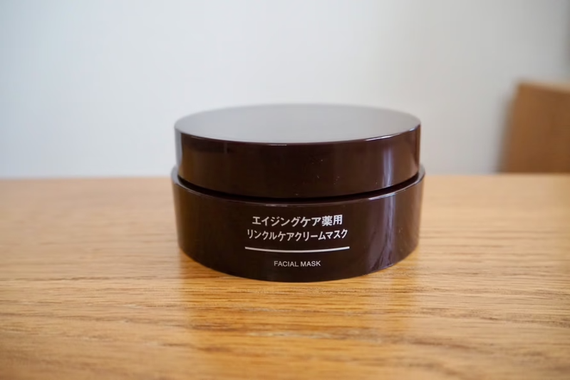 無印良品「エイジングケア薬用リンクルケアクリームマスク 80g」 1,990円(税込)