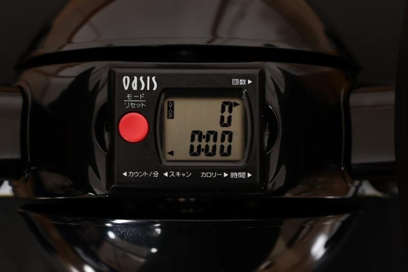 「エアロステッパー」のデジタルメーター
