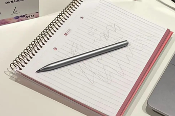 紙にも書けるスタイラスペン「MSI Pen 2」が登場。スクリーンにキズもつかない！