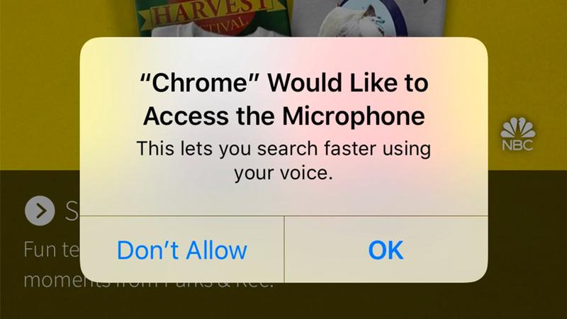 Chromeにマイクへのアクセスの許可を与えましょう
