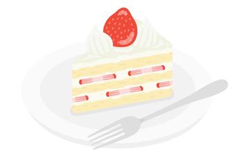 【心理テスト】ピンチになったら真っ先に逃げるのは？ショートケーキの食べ方でわかる性格診断